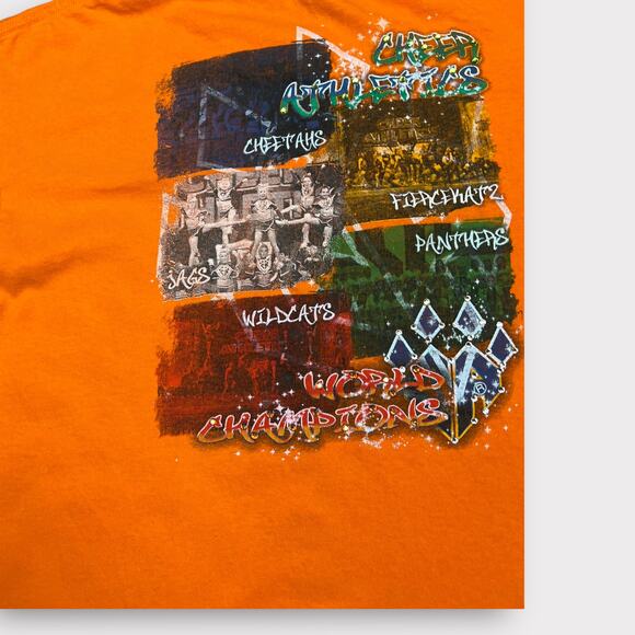 Cheer Athletics | Custom Blinged WORLDS 9 Medal T-Shirts | Large - Picture 5 of 9